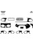 Marscockpitdesign Mercedes A Serisi Ön Torpido Kaplama Parlak Siyah 12 Parça 1997-2001 1