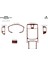 Marscockpitdesign Isuzu D Max Çift Kabin 4x4 Maun Kaplama 6 Parça 2005-2006 1