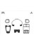 Marscockpitdesign Mazda 323 Fs Ön Torpido Kaplama Karbon 8 Parça 2000-2004 1