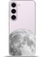 Samsung Galaxy S23 Kılıf Esnek Silikon Kamera Koruma 4K Desenli Özel Tasarım - Moon Crater 1