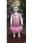 Barbie Baskılı Payet Elbise 1