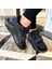 0680 Deri Siyah Sneaker Erkek Ayakkabı 3