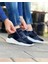 0680 Deri Lacivert Sneaker Erkek Ayakkabı 5