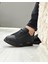 0359 Deri Siyah Sneaker Erkek Ayakkabı 4