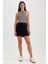 Regular Fit Pamuklu Bermuda Şort X6153AZ23HS 2