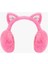 Kız Çocuk Kedi Pembe Kulaklık 1