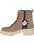 102 20832-Z Argun Kum Deri Kadın Düz Bot 3