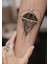 Lion Geometrik Aslan Dövmesi Unisex Tattoo 1