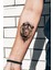 Lion Geometrik Aslan Dövmesi Unisex Tattoo 2