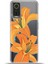 General Mobile Gm 22 Pro Kılıf Esnek Silikon Kamera Koruma 4K Desenli Özel Tasarım - Orange Lilyum 1