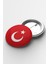 Türk Bayrağı Iğneli Buton Rozet 58MM 1