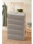 Renklibebek 5' Li Mega Boy Gri Renk Baza Altı Çeyiz Hurç Organizer ~ Ölçü: (74X46X22) - 5 Adet 1