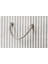 Renklibebek Hurç 3 Lü Mega Boy Gri Çizgili Baza Altı Modern Organizer Çeyiz Tela Hurç ~ Ölçü: 3 x (74X46X22) 5