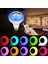 Ampul Şeklinde Bluetooth Hoparlör Müzik Çalar Rgb Ledli Lamba Kumandalı Mp3 Çalar Renk Değiştiren 4