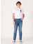 Düşük Bel Slim Fit Erkek Denim Pantolon W18S028XT Larston Jean Pantolon 1