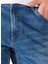 Düşük Bel Slim Fit Erkek Denim Pantolon W18S028XT Larston Jean Pantolon 4