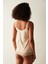 Cotton Dantel Detaylı Bej Atlet 5