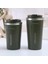 Yeni 304 Paslanmaz Çelik Kahve Fincanı Çift Katmanlı Vakum Termos Taşınabilir Araba Su Bardağı Eşlik Eden Bardak 510 ml (Yurt Dışından) 4