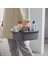 Plastik Saklama Sepeti Taşınabilir Duş Tote Organizatör Sepeti Banyo, Yatak Odası, Mutfak Için Saplı Koyu Gri (Yurt Dışından) 5