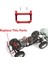 Eksenel SCX24 AXI00001 C10 1/24 Rc Paletli Araba Metal Ön Tampon Montaj Braketi Kiriş Yükseltme Parçaları Aksesuarları, 2 (Yurt Dışından) 5