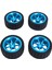 65MM Metal Jant + Yüksek Kavrama Kauçuk Lastikler Lastikler 144001 A959 A959-B 124019 124018 Rc Araba Parçaları, Mavi (Yurt Dışından) 2