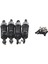 4 Adet Alüminyum Montajlı Damper Yedek A949-55 1/18 Rc Araba Için A959 A979 K929 A959-B A969-B A979B (Gri) (Yurt Dışından) 1