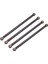 8 Adet/grup Metal Bağlantı Çubuğu 313 mm Dingil Mesafesi Takım Elbise Eksenel SCX10 1/10 Rc Paletli Araba Parçaları (Yurt Dışından) 3