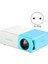 Okul Sezonu Çok Fonksiyonlu Sınıf Mini Projektör Ab Fişli LED Mini Kablosuz 1080P Hd Projektör, (Yurt Dışından) 5