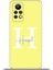 Infinix Note 11 Pro Kılıf Silikon Esnek Kamera Koruma Kişiye Özel Isim Harf Zao Sarı - H 1