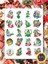 Merry Christmass Grinch Sticker Set A4 Boyutunda 1 Sayfa 1