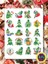 Merry Christmass Grinch Sticker Set A4 Boyutunda 1 Sayfa 1