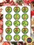 Merry Christmass Grinch Sticker Set A4 Boyutunda 1 Sayfa 1