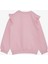 Kız Çocuk Sweatshirt Pullu Ayıcık Aksesuarlı Simli Yazı Baskılı 1.5-5 Yaş, Pembe 2