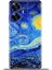 Realme C55 Kılıf Esnek Silikon Kamera Koruma 4K Desenli Özel Tasarım - Yıldızlı Gece 1