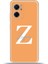 Xiaomi Redmi 10 5g Kılıf Silikon Esnek Kamera Koruma Kişiye Özel Isim Harf Zao Turuncu - Z 1