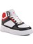 Berry Hi Beyaz-Siyah-Kırmızı Bağcıklı Unisex Hi Sneaker 1