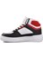 Berry Hi Beyaz-Siyah-Kırmızı Bağcıklı Unisex Hi Sneaker 3