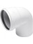 Pvc Kapalı Dirsek 125X87° 1
