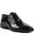 2805 Siyah Rugan Hakiki Deri Erkek Klasik Ayakkabı 1