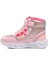 Kids-P Pudra Kalp Desenli Simli Kız Çocuk Sneaker Bot 3