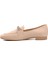 514509 Bej Kadın Loafer Ayakkabı 3