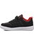 Mely-F Siyah-Beyaz-Kırmızı Cırtlı Çocuk Sneaker 3