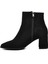 343072 Siyah Süet Kadın Topuklu Bot 2