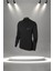 Büyük Beden Kadın Siyah Supra Penye Kumaş Antrenman ve Koşu Eşofman Seti (4XL-10XL) 2