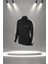Büyük Beden Kadın Siyah Supra Penye Kumaş Rahat Konforlu Kesim Eşofman Takımı (4XL-10XL) 2