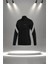 Büyük Beden Kadın Siyah Supra Penye Kumaş Günlük Sporcu Yürüyüş Eşofman Takımı Seti (4XL-10XL) 2