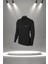 Büyük Beden Kadın Siyah Supra Penye Kumaş Günlük Sporcu Yürüyüş Eşofman Takımı Seti (4XL-10XL) 2