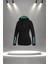 Büyük Beden Kadın Siyah Supra Penye Kumaş Rahat Yürüyüş ve Koşu Sporcu Seti (4XL-10XL) 2