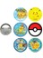 Pokemon Hediyelik Parti Rozeti (6 Adet) 1