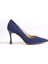 MB970-LCV Kadın Ince 9 cm Topuklu Lacivert Süet Stiletto & Topuklu Ayakkabı 3